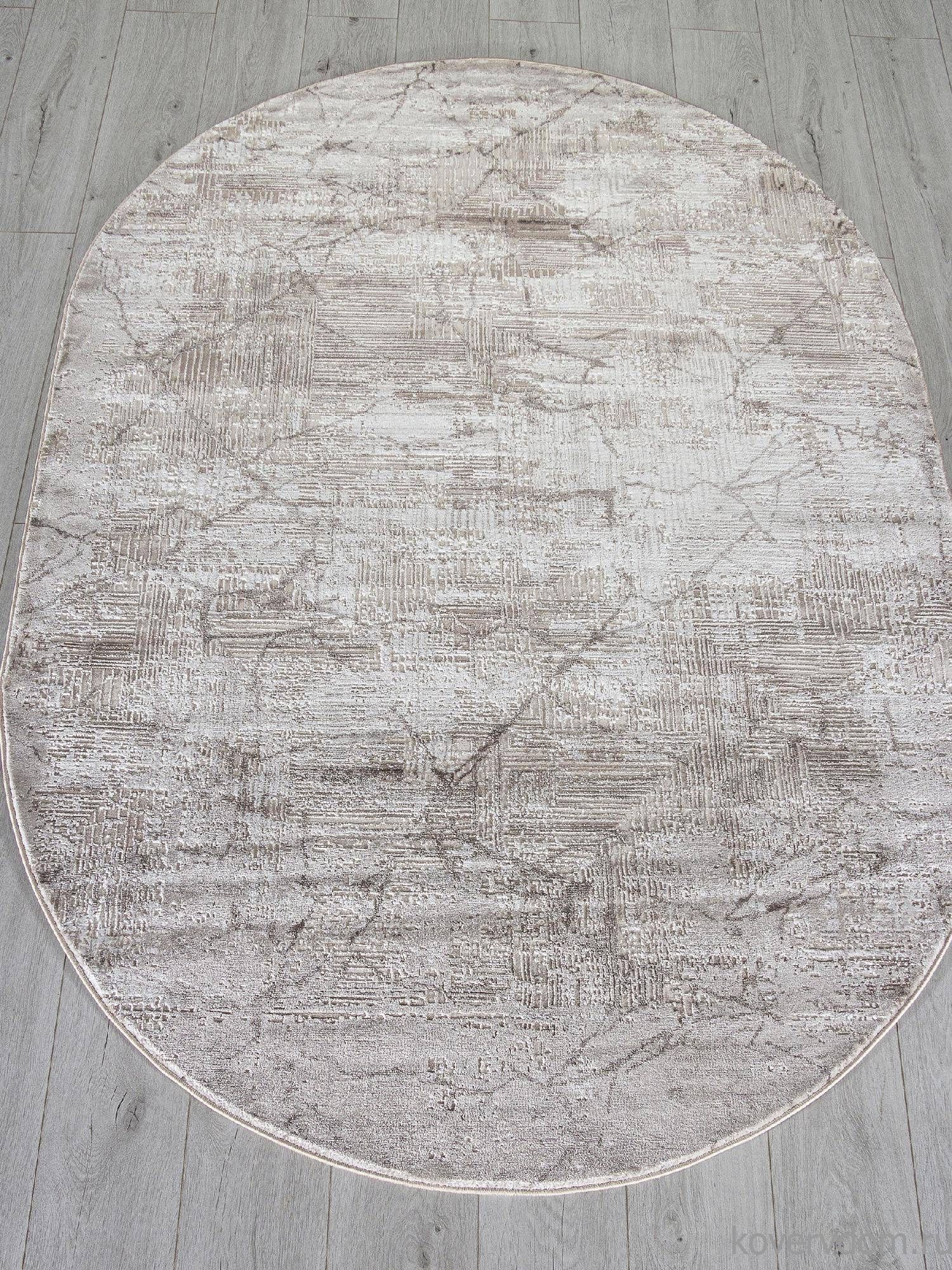 Ковер NENSI GL003A BROWN / BROWN Овал Ковер NENSI GL003A BROWN / BROWN Овал