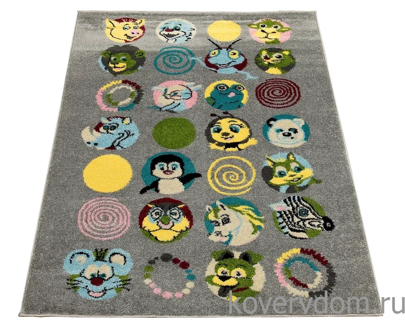 Ковер детский FUNKY TOP SUS graphite Ковер детский FUNKY TOP SUS graphite