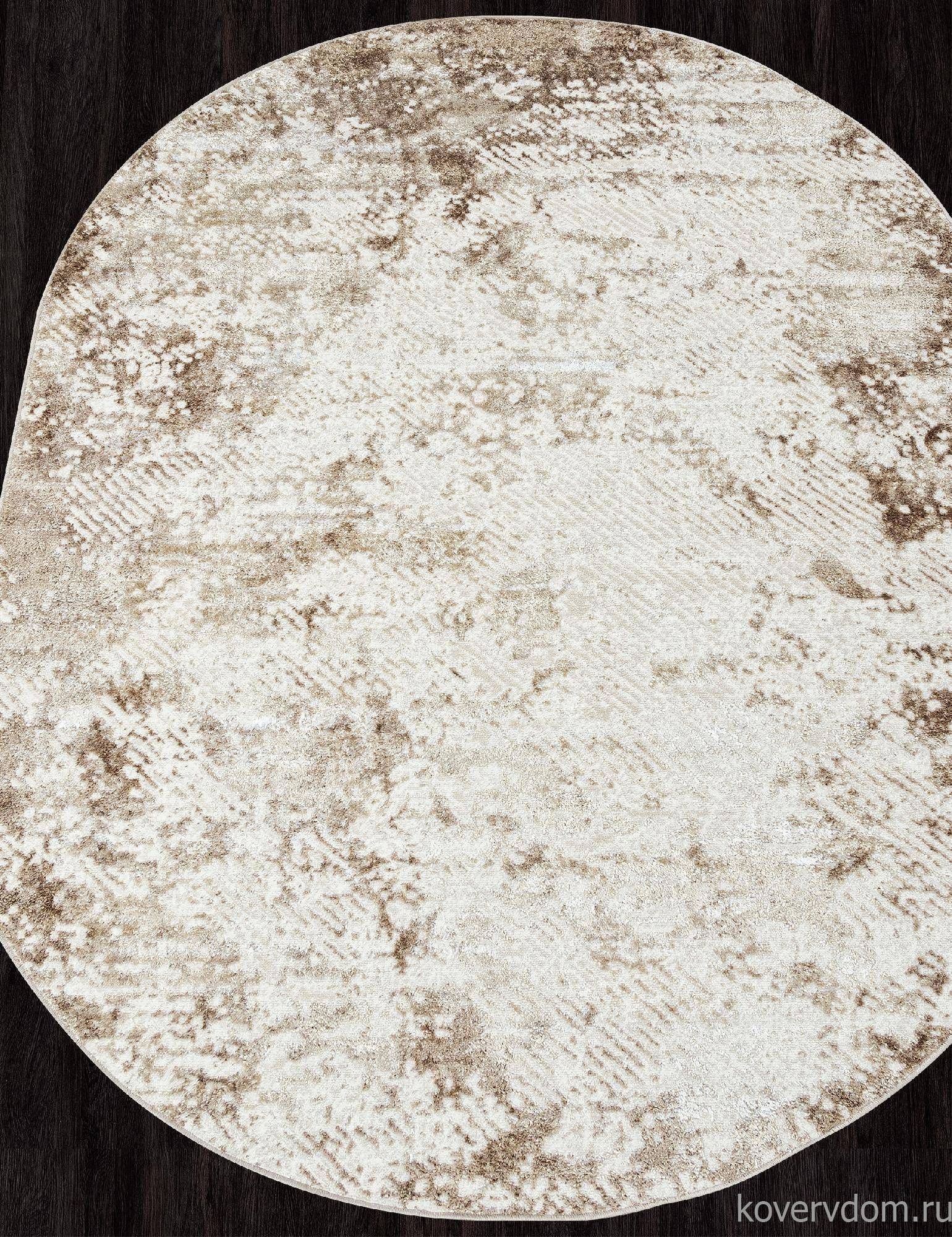 Ковер ANTEP O1700 665 CREAM / VIZON Овал Ковер ANTEP O1700 665 CREAM / VIZON Овал