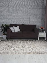 Круглый ковер LILY 8504A S.WHITE / P.VIZON