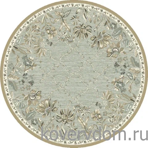 Рельефный ковер из вискозы GENOVA 38262 6525 90 КРУГ