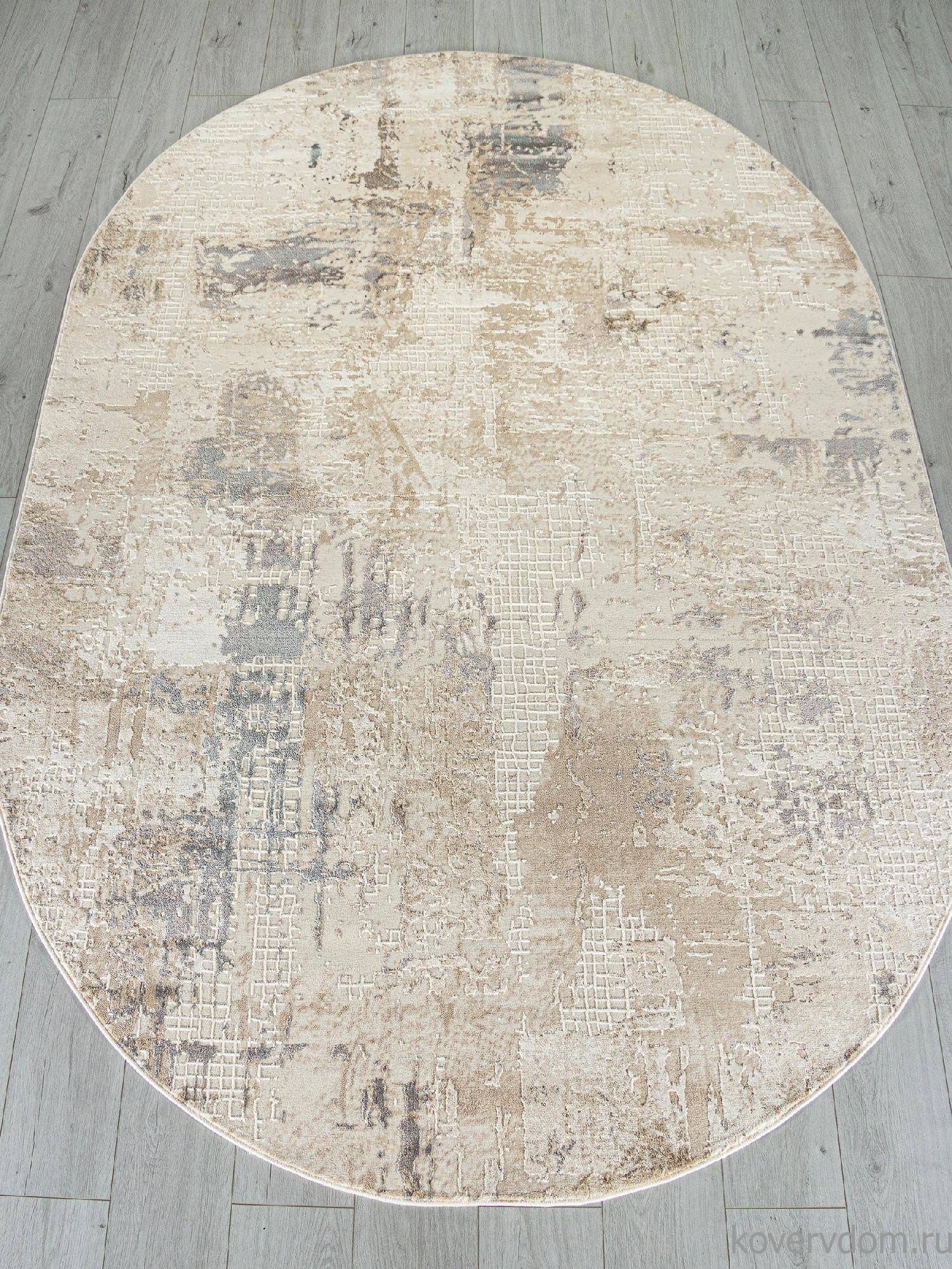 Ковер SIESTA M043A BONE / GRAY Овал