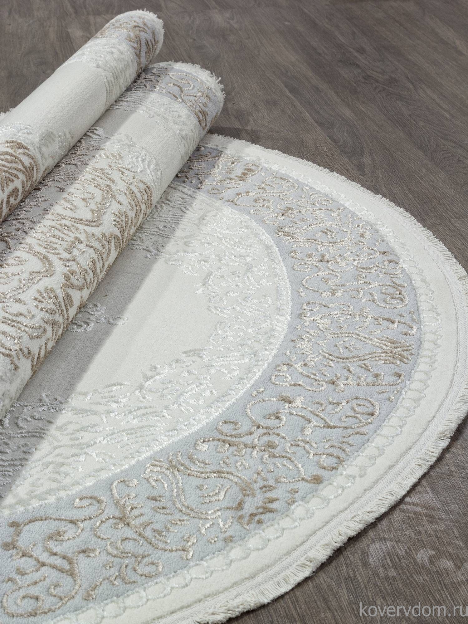 Ковер SAHARA 00759B CREAM HB / BEIGE FDY Овал