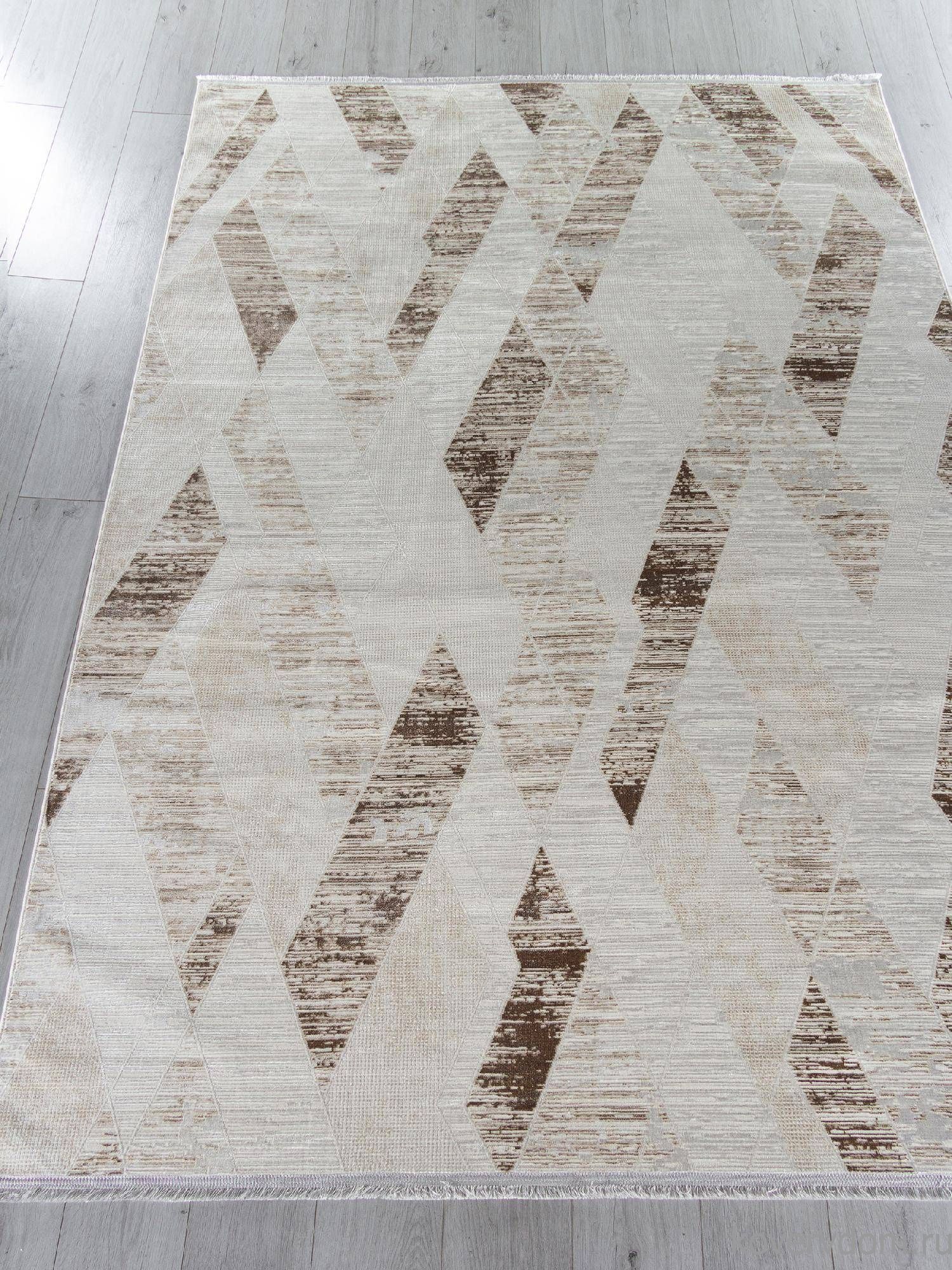 Ковер SHINE 33162A CREAM / WHITE Ковер SHINE 33162A CREAM / WHITE