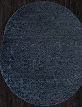Пушистый ковер MAKAO S600 F.BLUE Овал