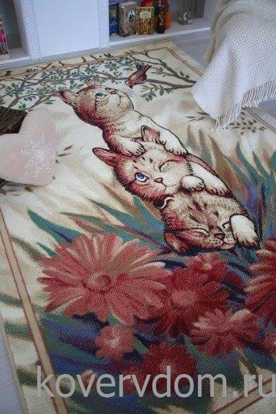 Детский ковер Котята 40550-01 Детский ковер Котята 40550-01