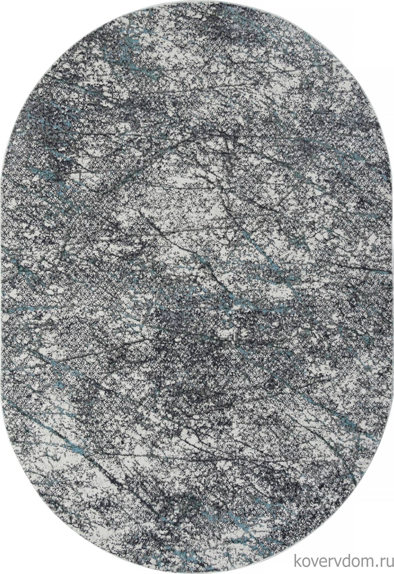 Ковер SAFARI 02474H BLUE / GREY Овал Ковер SAFARI 02474H BLUE / GREY Овал