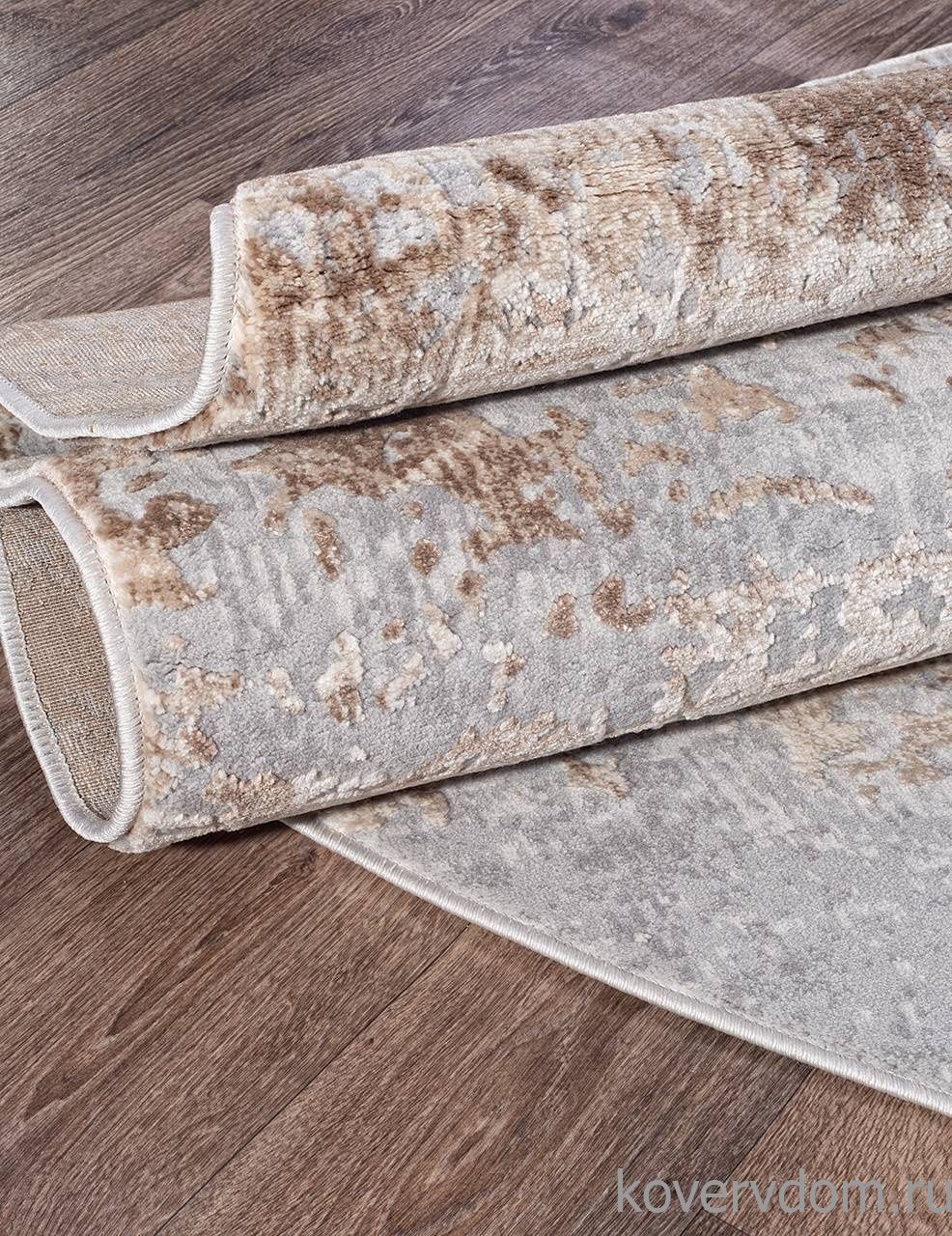 Ковер TOKIO 15489A BEIGE / BROWN Овал