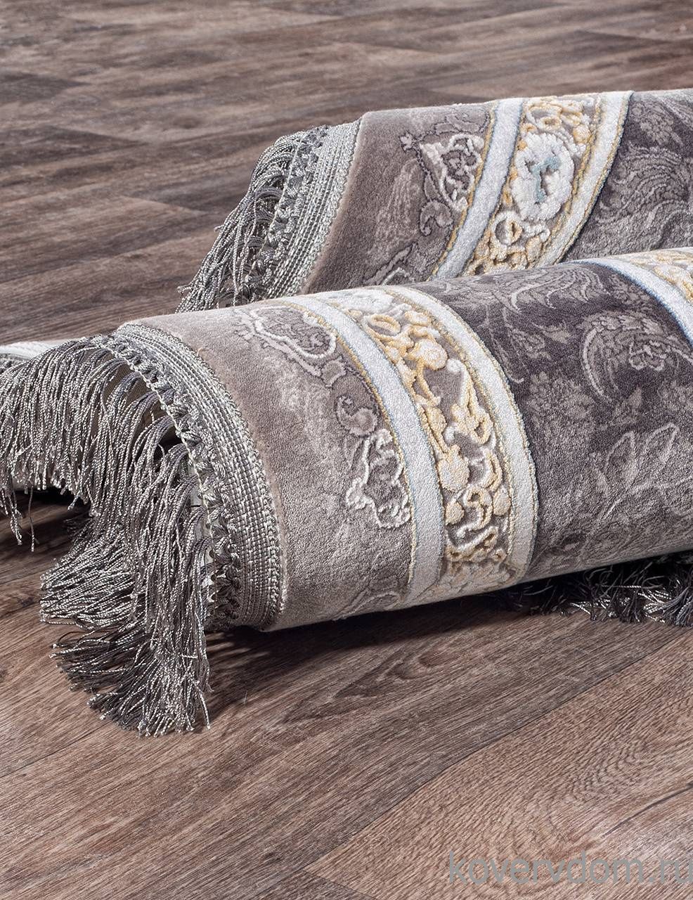 Ковер FARSI 1200 G258 GRAY Круг