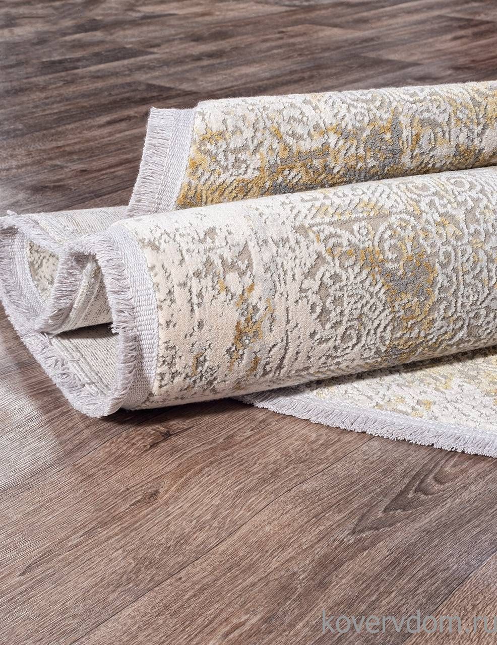 Ковер BIBLOS 9303 GREY / BEIGE Овал