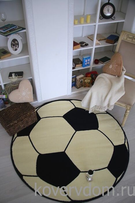 Ковер ФУТБОЛЬНЫЙ МЯЧ КЛАССИКА Ковер ФУТБОЛЬНЫЙ МЯЧ КЛАССИКА