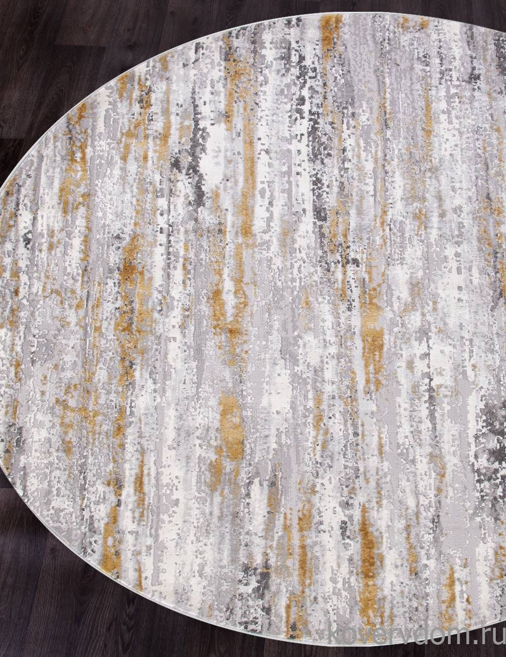 Ковер MODA 9809 ACIK GRI Круг