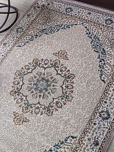 Ковер с бахромой HALIF F637 GREEN-BLUE