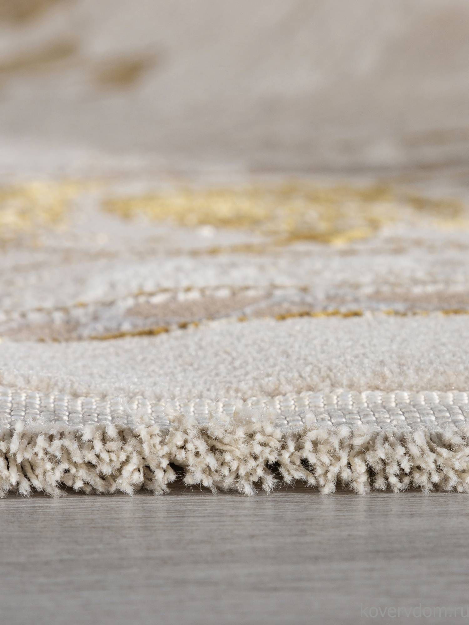 Ковер ZARINA A123B CREAM / GOLD FDY Овал