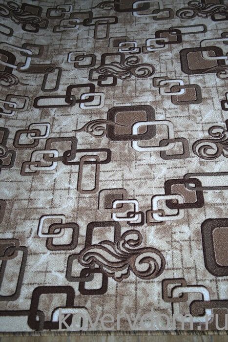 Ковер-палас АБСТРАКЦИЯ 1594-103 бежево-коричневый Ковер-палас АБСТРАКЦИЯ 1594-103 бежево-коричневый