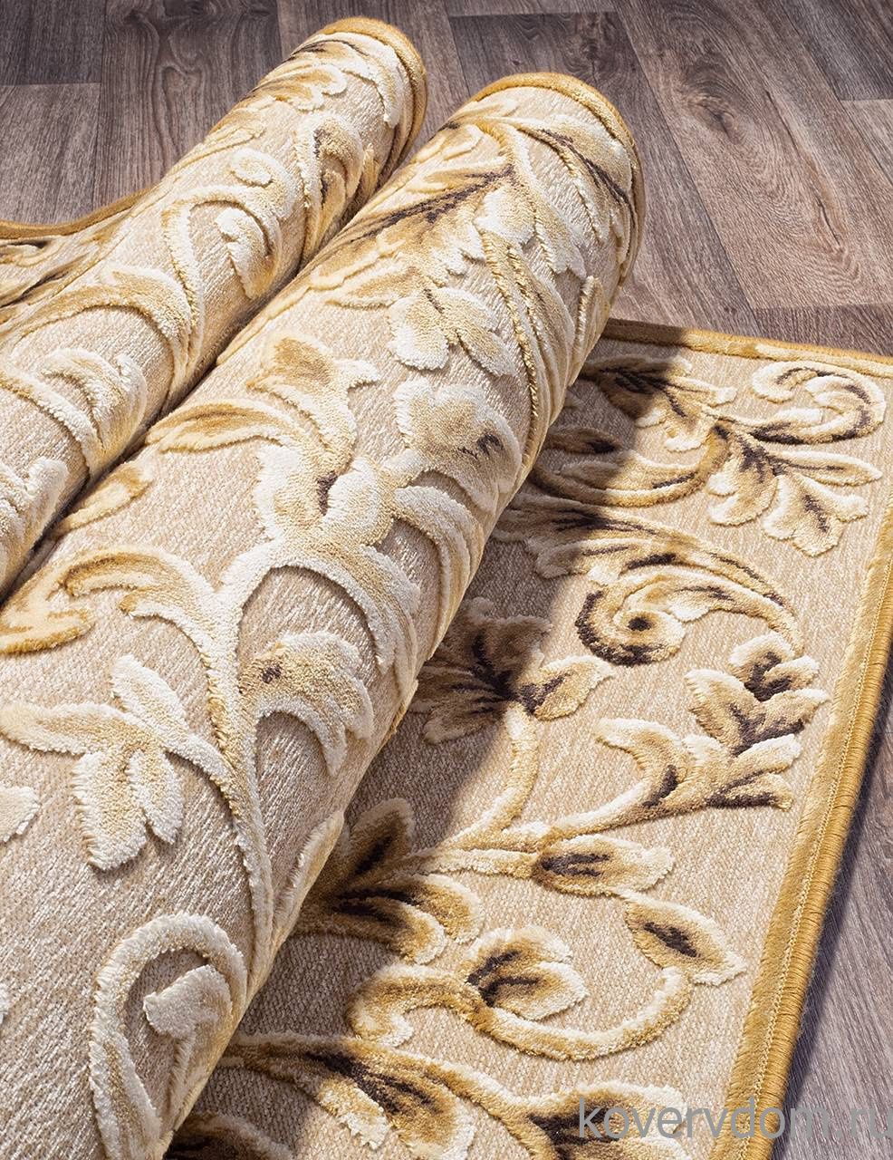 Ковер из вискозы ГЕНОВА 38496 626260 V Бежевый/ Коричневый