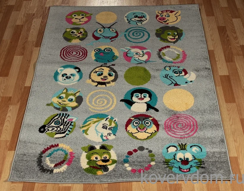 Ковер детский FUNKY TOP SUS graphite Ковер детский FUNKY TOP SUS graphite
