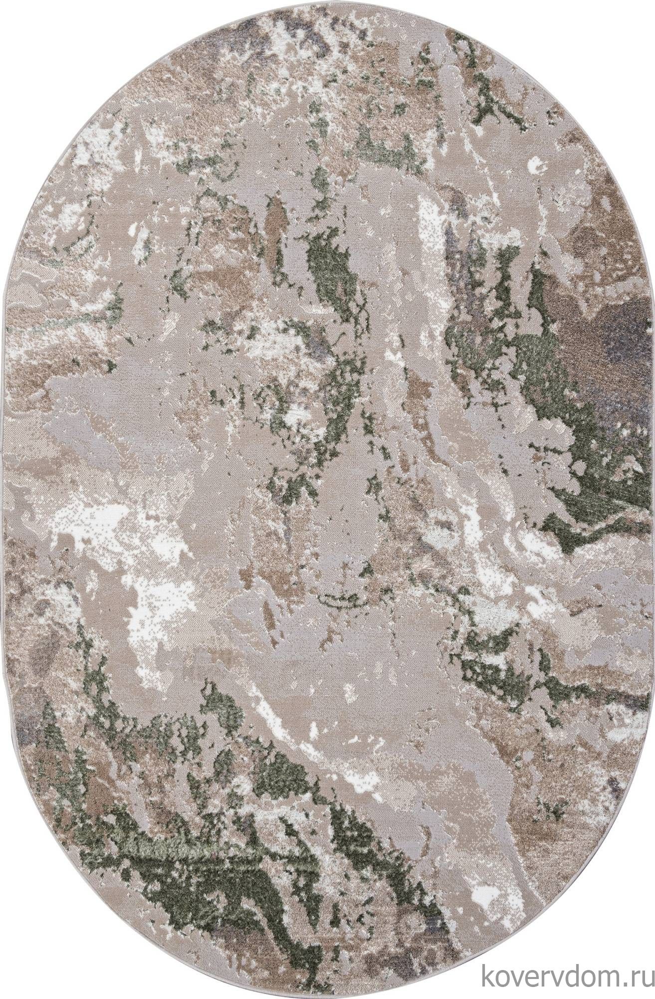 Ковер PARADIZE 00085A L.GREEN / BEIGE Овал