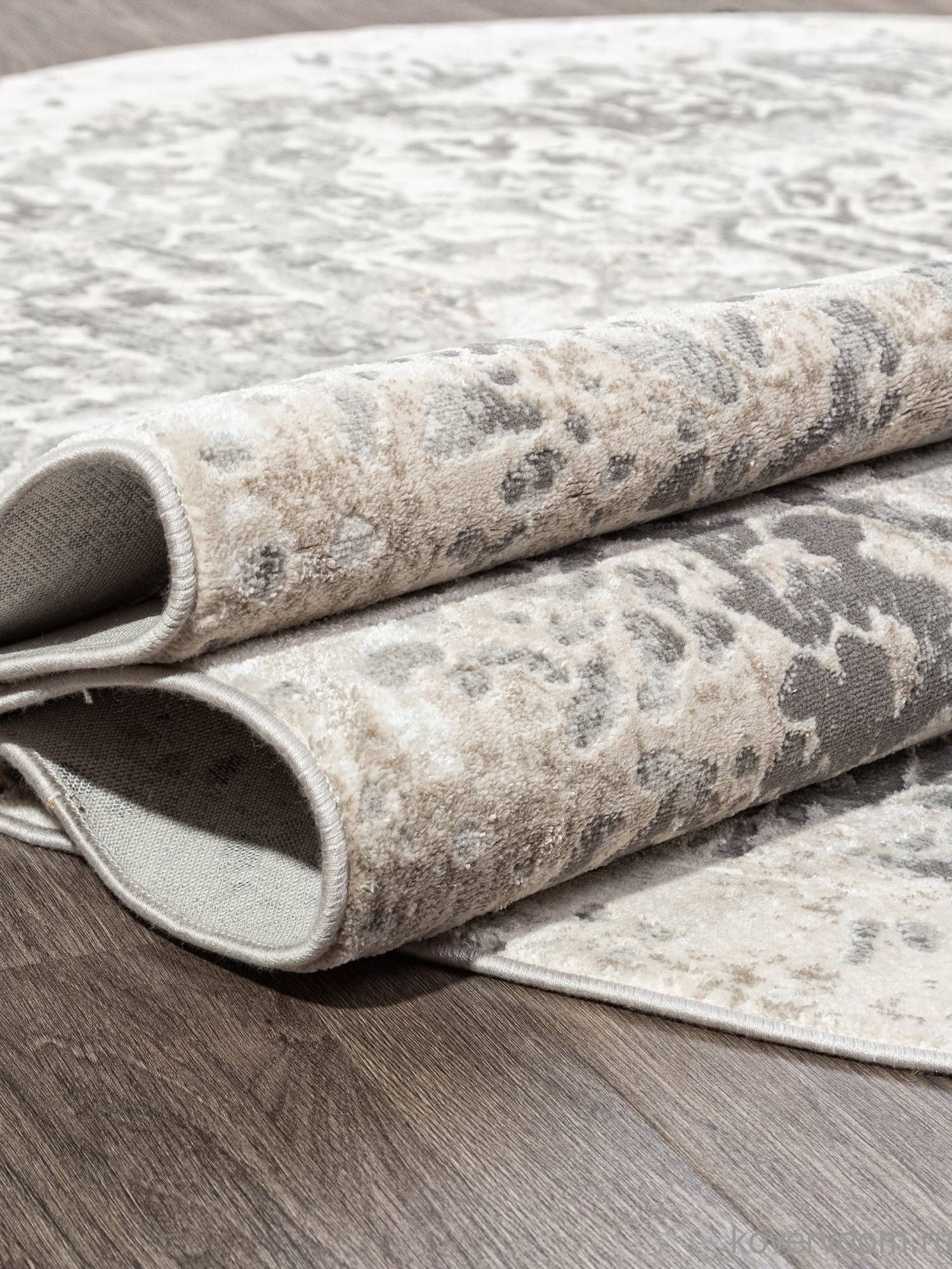 Ковер KIRKE 02946D BEIGE / BEIGE Овал Ковер KIRKE 02946D BEIGE / BEIGE Овал