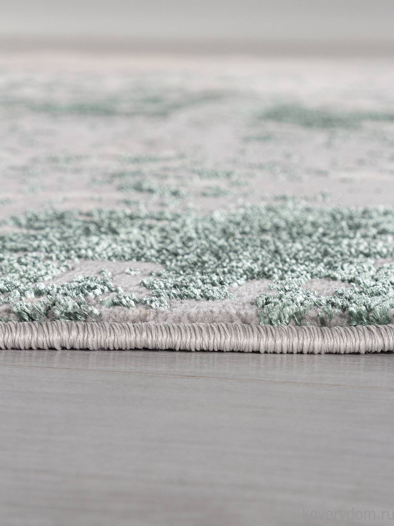 Ковер LIMAN F163 GRAY-GREEN Овал