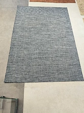 Ковер из Турции синий-циновка MARCA VB89A BLUE