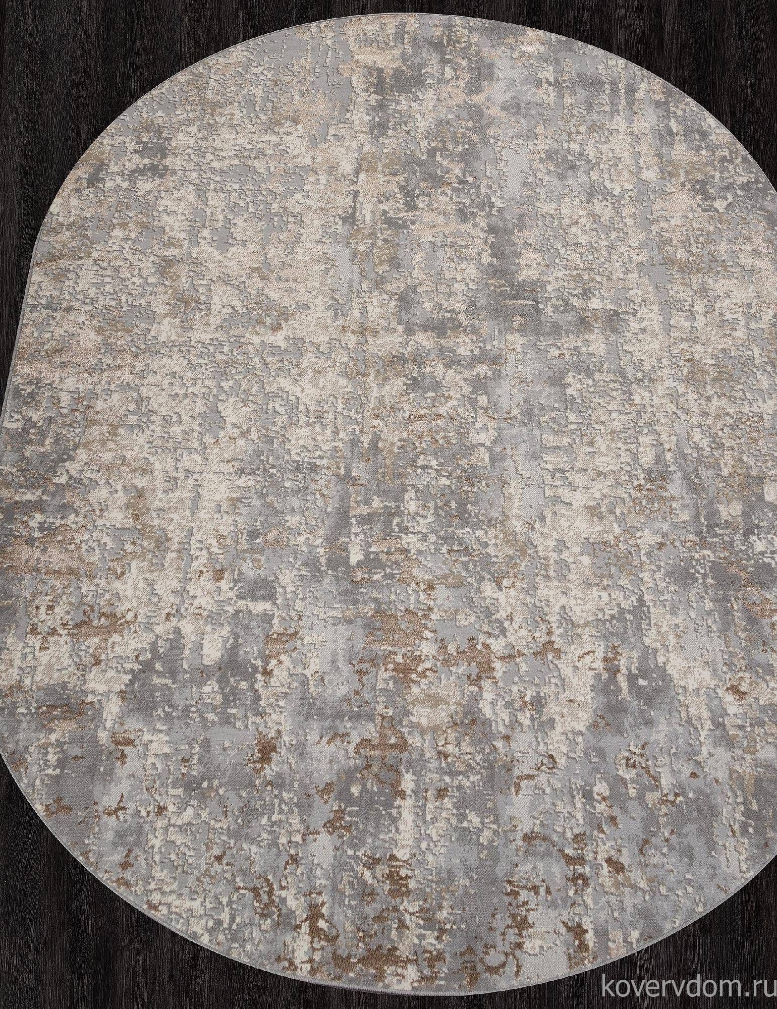 Ковер LIMAN F165 CREAM-PINK Овал