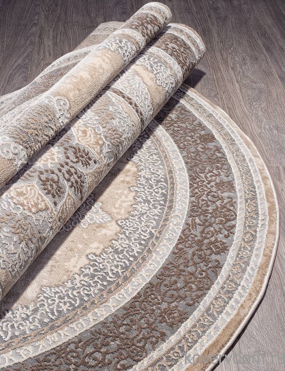 Ковер ARMINA 04037C GREY / BROWN Овал Ковер ARMINA 04037C GREY / BROWN Овал