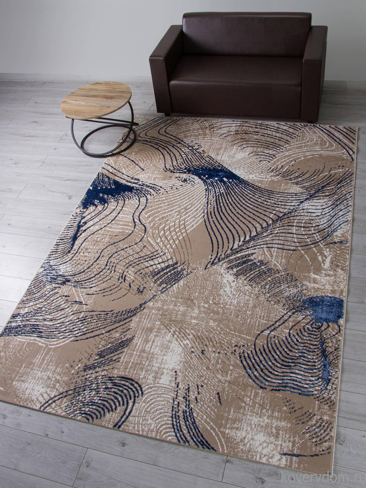 Ковер ANTEP LT1156 735 BEIGE / NAVY Ковер ANTEP LT1156 735 BEIGE / NAVY