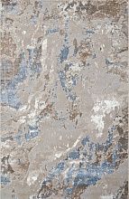 Современный прямоугольный ковер PARADIZE-A 00085A L.BLUE / BEIGE