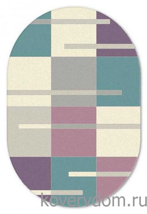 Ковер рельефный SOHO 1612-15521 ОВАЛ 