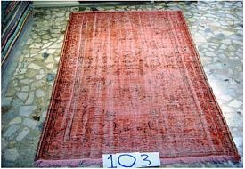 Круглый ковер ручной работы Vintage Look at Me C-103