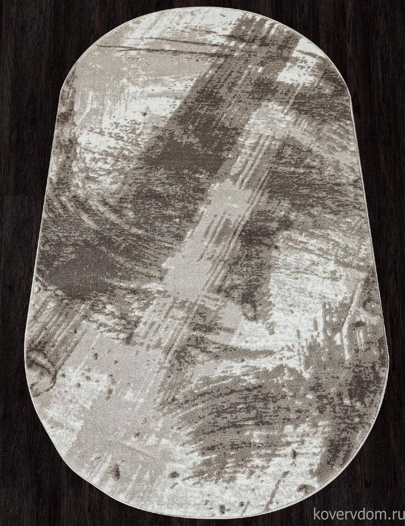 Ковер NENSI GL020A BROWN / BROWN Овал Ковер NENSI GL020A BROWN / BROWN Овал